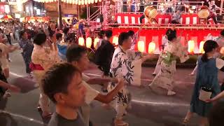 【河内おとこ節】　2024年巣鴨盆踊り大会27（巣鴨駅南口ロータリー）