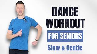 10-Min Easy Dance Workout for Seniors - Low Impact Cardio Zumba. Easy Exercise for Older Adults.