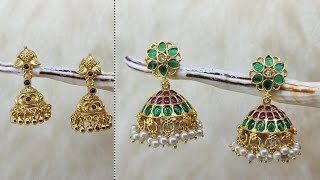 Shop Amazing Temple Style  Jhumkas On Live | Flaunt Basket