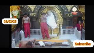 Sai Baba Darshan Live Kakad Arati 02/02/25