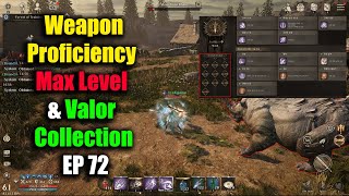 Night Crows Weapon Proficiency Max Level \u0026 Valor Collection EP 72