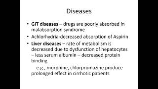 FACTORS MODIFYING DRUG ACTIONS- Dr Damodari Bai