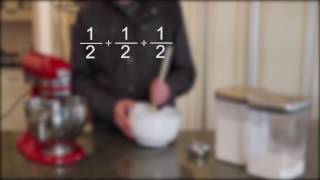 Adding Fractions in Baking - Math Tutorial