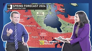 Mild but Moody Spring Weather Across Canada