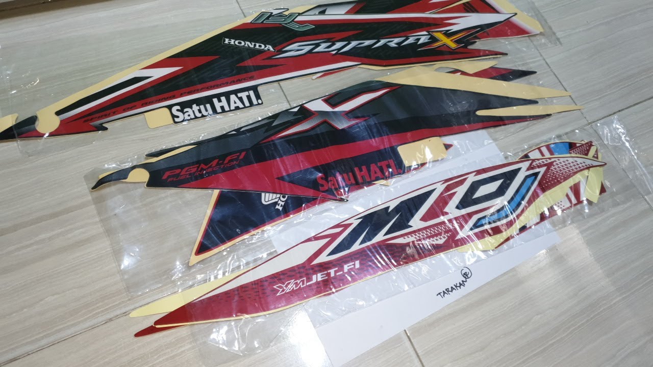 STIKER STRIPING MOTOR SEMUA JENIS MOTOR ADA PENGERJAAN 1 MINGGU BAHAN ...