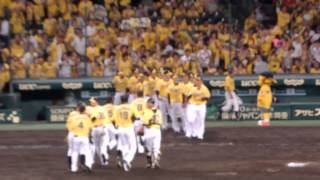 H27.07.24　阪神×横浜　甲子園　藤浪完封勝利