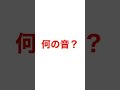 この音何の音か分かるかな？5秒で出来る絶対音感テスト！