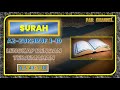 AZ ZUKHRUF 1-10 | QUR'AN | LENGKAP DENGAN TERJEMAHAN