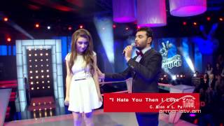 Arman vs. Anahit,I Hate You Then I Love You - The Voice Of Armenia - Battle - Season 2