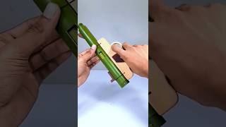 Bamboo Gun #bamboo #toys #craft #shorts #youtubeshorts #viral #trending #bamboocraft #gun