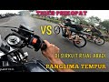 nyorace di tol HK Vixion Panglima Tempur bertemu Tiger Psikopat lagi‼️ada MIO goib juga loh ternyata