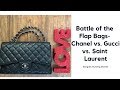 Which would I buy? Chanel Jumbo vs. Gucci Marmont Medium vs. Saint Laurent Loulou Medium