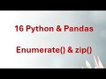 16 Python & Pandas - Master Python enumerate() & zip() for Efficient Looping!