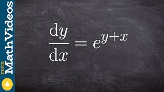 Particular solution of differential equations