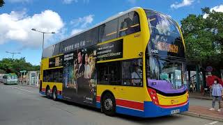 Hong Kong Bus CTB 6450 @ 629 城巴 Alexander Dennis Enviro500 MMC New Facelift 中環(天星碼頭) - 海洋公園