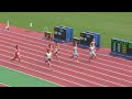 2016ユース陸上男子 100ｍ 予選3組 20161022