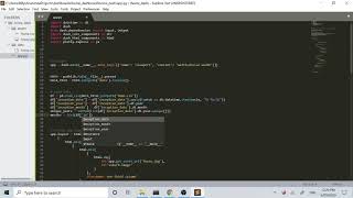 Video 2 - Python Analytics Dashboard - Button and Data