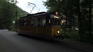 KIRNITZSCHTALBAHN , Bad Schandau, Germany. July 2020