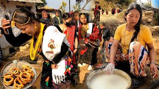 Beautiful Traditional Magar Village Celebration | Nepali Village Lifestyle 2023 | BijayaLimbu