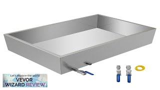 VEVOR Maple Syrup Evaporator Pan 36x24x9.5 Inch Stainless Steel Maple Syrup Boiling Review