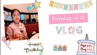 「叠墨」VLOG.5  Birthday of 23 in USA--23岁生日记录🎂