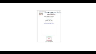 Amazon Product's Keyword Scraper (!!! 100% Working !!!) A scraper BOT in Python.