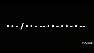 Can you decode this Morse Code message?