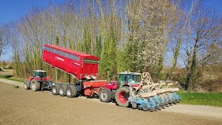 Semis de maïs 2019 | Massey Ferguson et semoir Monosem 8 rangs | ETA PEW