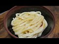 【松山 うどん空太郎】うどんバカの大将が直伝！美味しいうどんの茹で方。うどんは茹で方でおいしくもまずくもなります・・・。