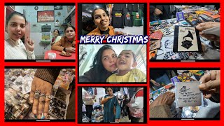 Merry Christmas 🎁⛄ 🌲 দমদম মেলায় গিয়ে অনেক কিছুই কিনলাম আজকে || মামাবাড়ির fried rice আর chicken কষা 👌