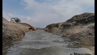 成群海貨霸占“海峽溝”，豬豬抽幹抓不過來了，一眼望去好幾條