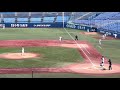 【左飛】水谷公省（明治大①花巻東） vs 安達壮汰（法政大①桐光学園）