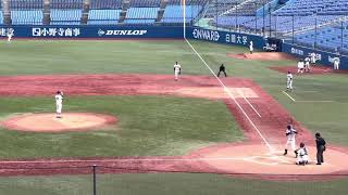 【左飛】水谷公省（明治大①花巻東） vs 安達壮汰（法政大①桐光学園）