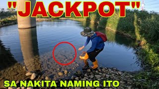 NAGKAGULO KAMI SA NAKITA NAMING  NAGPAPAHINGANG ISDA SA GILID