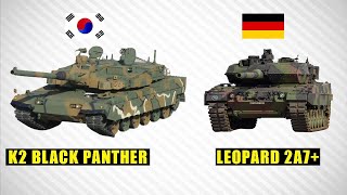 Leopard 2A7+ and K2 Black Panther compete to become Norway next MBT