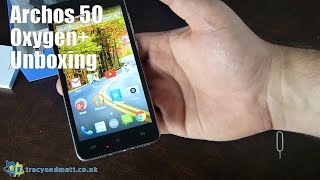 Unboxing Archos 50 Oxygen+