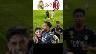 Real Madrid 3-2 AC Milan Highlights|Los Angeles|Club Friendly 2023 #shorts #realmadrid #acmilan