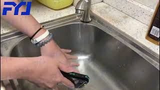 FYJ F9825 Mobile Computer PDA Scanner IP68 Waterproof Testing