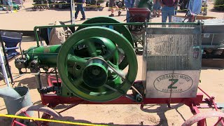 Rare 1918 6-HP Fairbanks-Morse Z With Cooling Tank At Apache Junction, Arizona 3-14-20