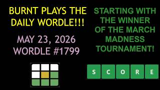 Wordle of the Day for 5/23/2026 Tips/Strategies And Answer | Wordle #1799