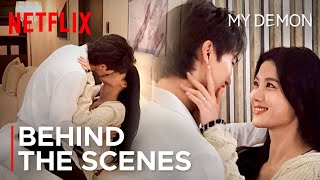 Behind the Scenes | Song Kang and Kim Yoo-Jung's Intimate Night Together! ❤️\u200d🩹 ENG SUB #MyDemon