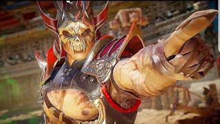 Mk11 epic brutality combo with shao khan