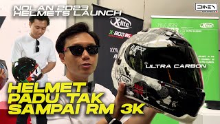 KORANG CARI HELMET? X-Lite Ultra Carbon BAWAH RM3K DAPAT | NOLAN Helmet Launching @ Jibby East [4K]