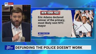 Former cop Eric Adams wins mayoral Democratic primary