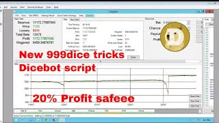 New 999Dice Trick - Dicebot scripts V8 - Free download - Fishing v2