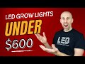 9 CHEAP LED Grow Lights to FULLY cover a 4x4!