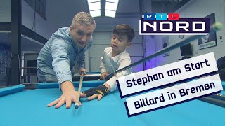 Noah Maywand spielt mit 9 Jahren Billiard auf WM-Niveau - Reporter Stephan tritt gegen ihn an