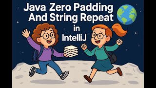 Java Zero Padding And String Repeat in IntelliJ