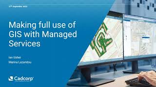 [Webinar] Making full use of GIS with Managed Services