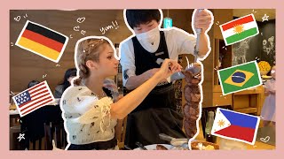 Trying Different Countries' Cuisines in Japan // Tokyo Food Adventure